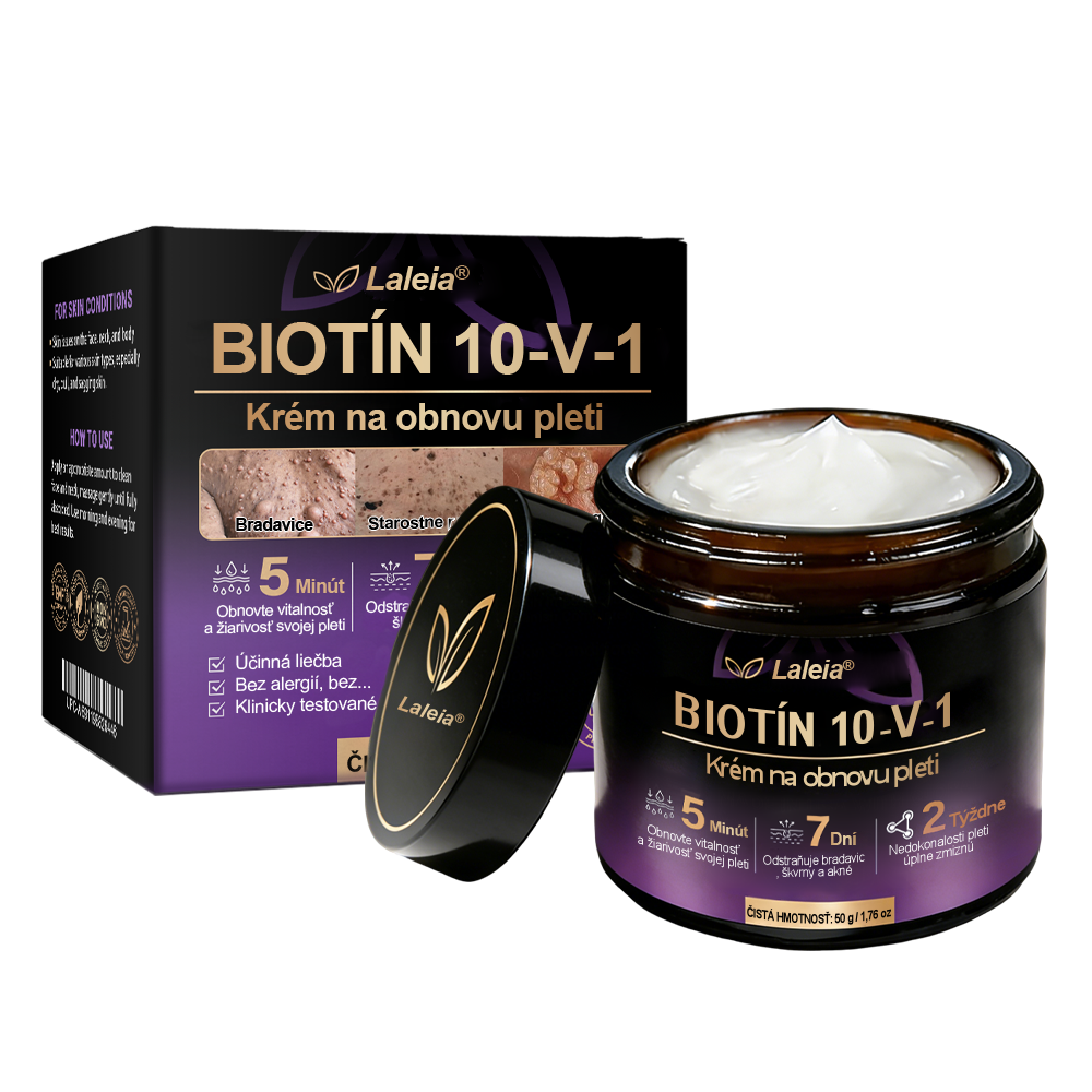 Laleia® Biotin 10 v 1 kožný regeneračný krém✨