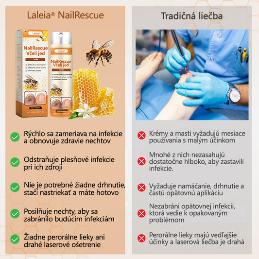 ⭐Laleia® NailRescue sprej s včelím jedom