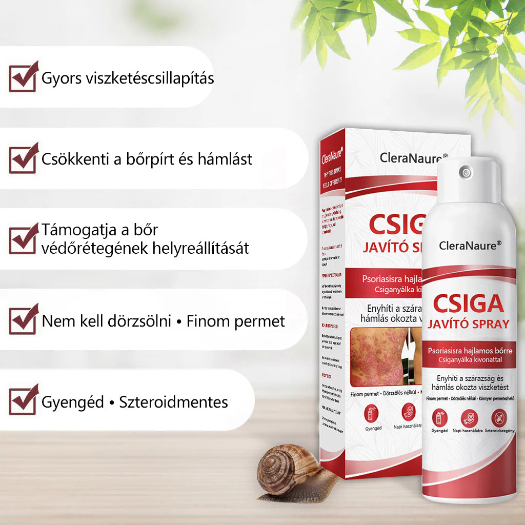 CleraNature® Bálnazsír Spray Viszkető, Hámló Psoriasisra Hajlamos Bőrre⭐⭐⭐