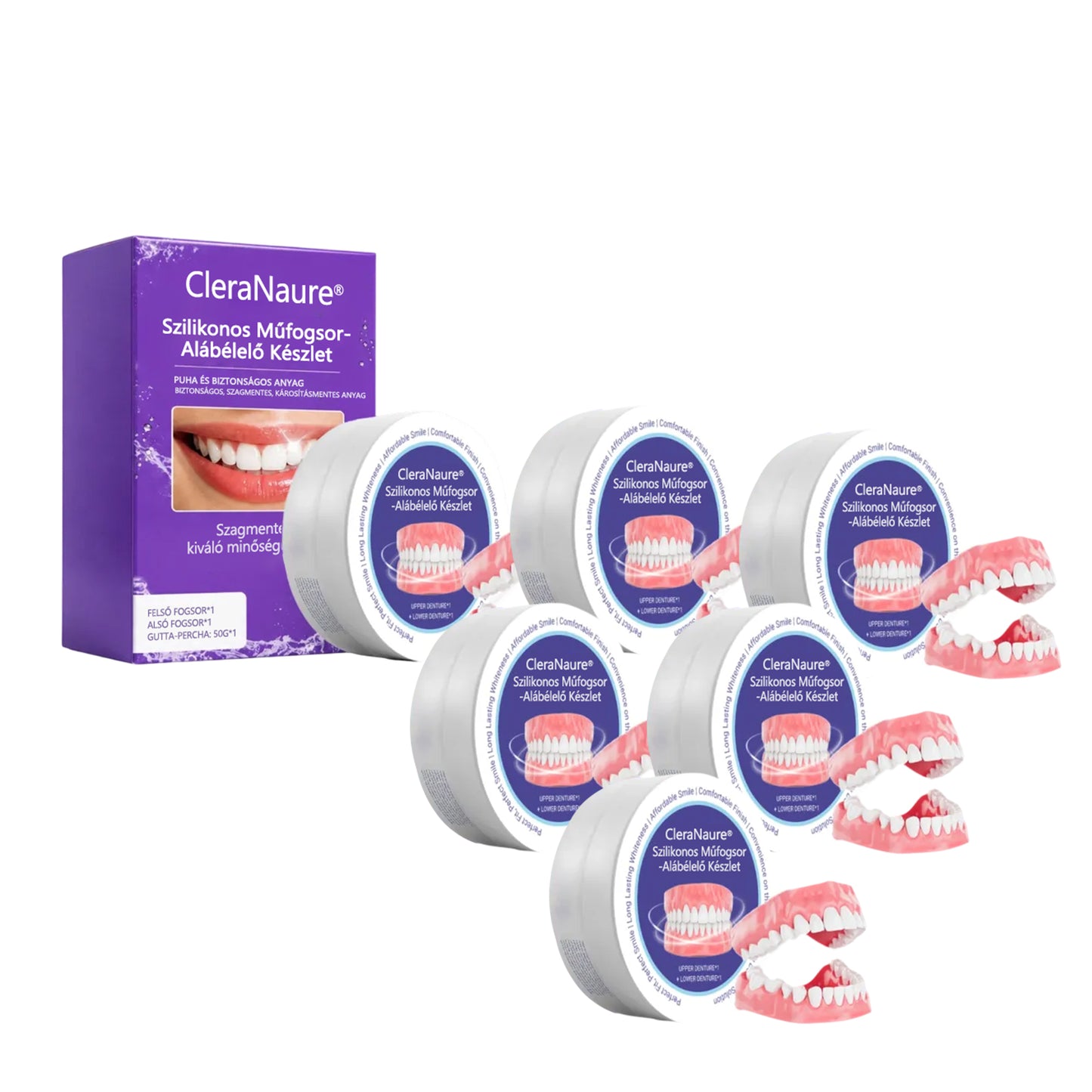 ⭐CleraNaure® – Ne takarja többé a száját nevetés közben! Magabiztosabb mosoly akár 3 perc alatt, fogorvos és hosszú várakozás nélkül.