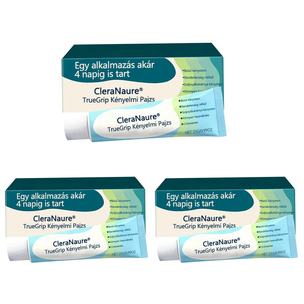 👩‍⚕️CleraNaure® TrueGrip 🔥 Egyél bármit újra 🏆 36 órás sziklaszilárd tartás