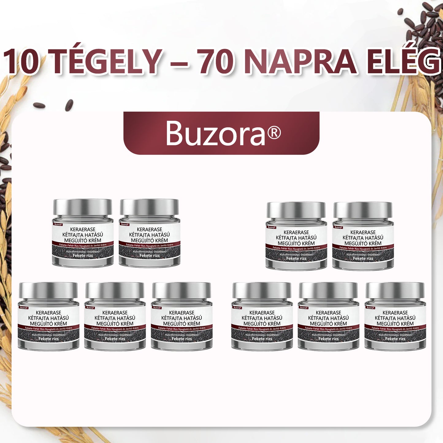 Buzora® kettős hatású megújító krém🎁✨