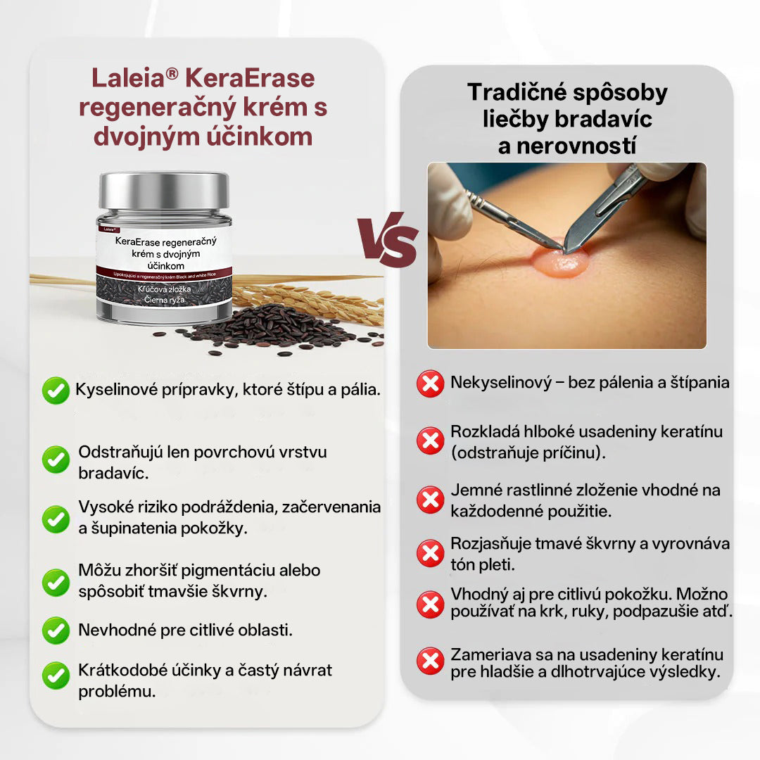 ⭐⭐ Laleia® KeraErase obnovujúci krém s dvojitým účinkom