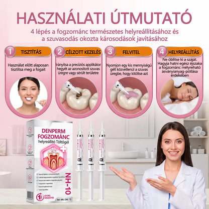 CleraNaure® DenPerm Fogzománc-helyreállító Töltőgél🧡