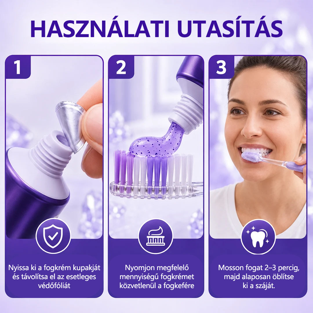 CleraNaure® Ínygyulladás és Fogágyproblémák Kezelésére Szolgáló Fogkrém