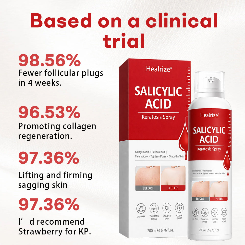 🎉Limited-time discount✨CleraNaure® Salicylic Acid Keratosis Spray | keratosis pilaris on arms & body