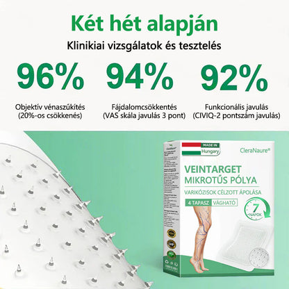 🌿CleraNaure® VeinTarget Mikrotűs Pólya 🗽 Azonnali Enyhülés, Hosszú Távú Eredmények🌿🌿