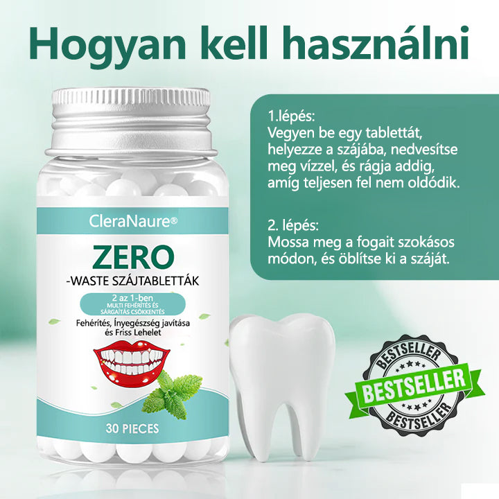 🌿CleraNaure® Zero-Waste szájtabletták🌿