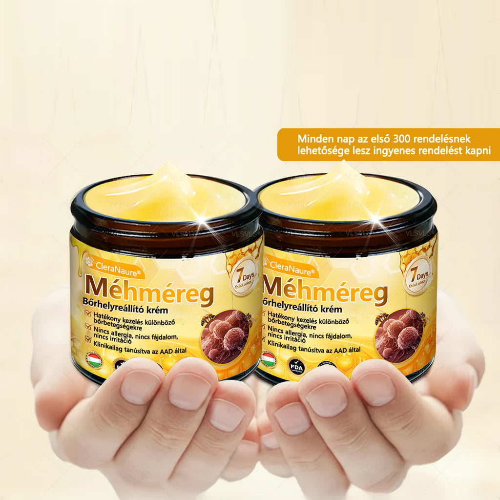 🍯🍯CleraNaure® Méhméreg Bőrregeneráló Krém🍯