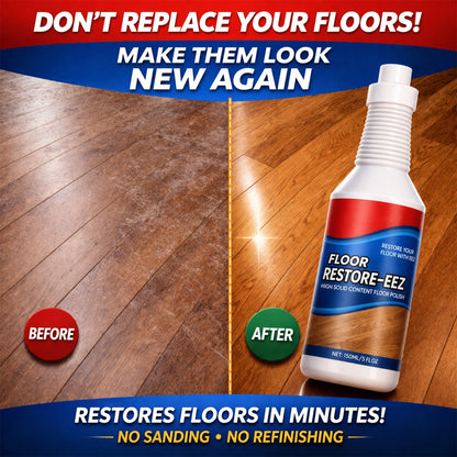 KUBOZN® Floor Restorer – Fast-drying, non-toxic shine. ✨