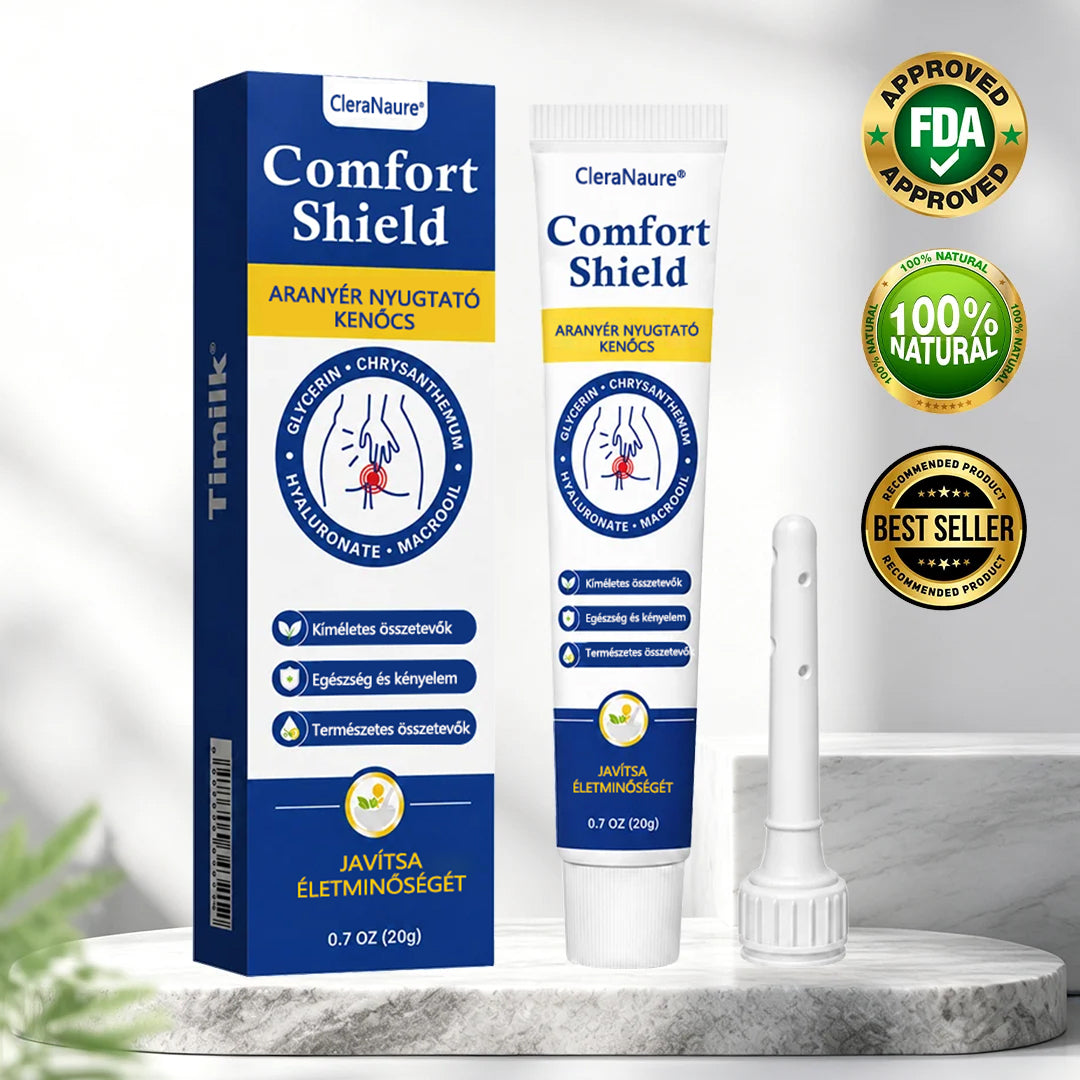 CleraNaure® ComfortShield Aranyér Nyugtató Kenőcs🔵🔵🔵🔵