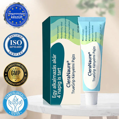 👩‍⚕️CleraNaure® TrueGrip 🔥 Egyél bármit újra 🏆 36 órás sziklaszilárd tartás