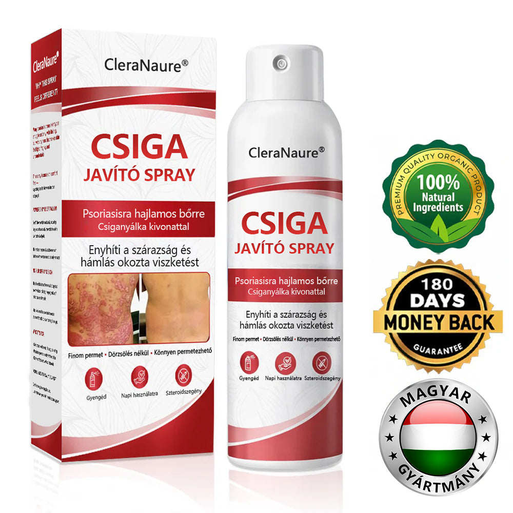 CleraNature® Bálnazsír Spray Viszkető, Hámló Psoriasisra Hajlamos Bőrre⭐⭐⭐