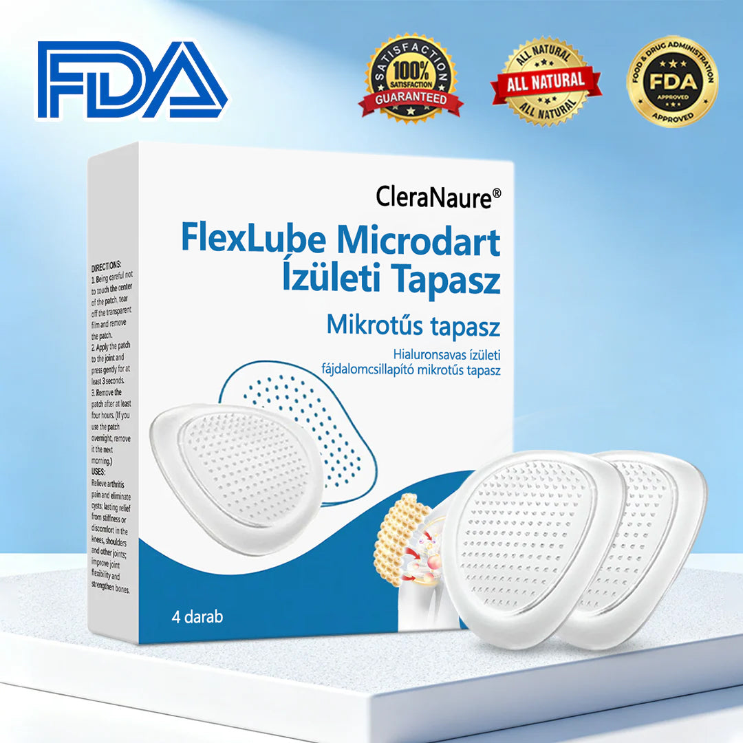 💧CleraNaure® FlexLube Microdart Ízületi Tapasz