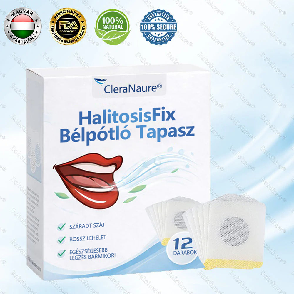 🔥🔥CleraNaure® HalitosisFix Bélpótló Tapasz 🎉Speciális, korlátozott idejű kedvezmény