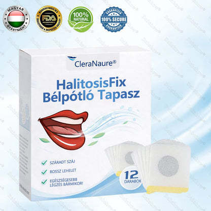 🔥🔥CleraNaure® HalitosisFix Bélpótló Tapasz 🎉Speciális, korlátozott idejű kedvezmény