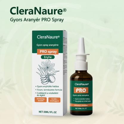 🎁 Időszakos ajánlat | CleraNaure® Gyors Aranyér PRO Spray🎁