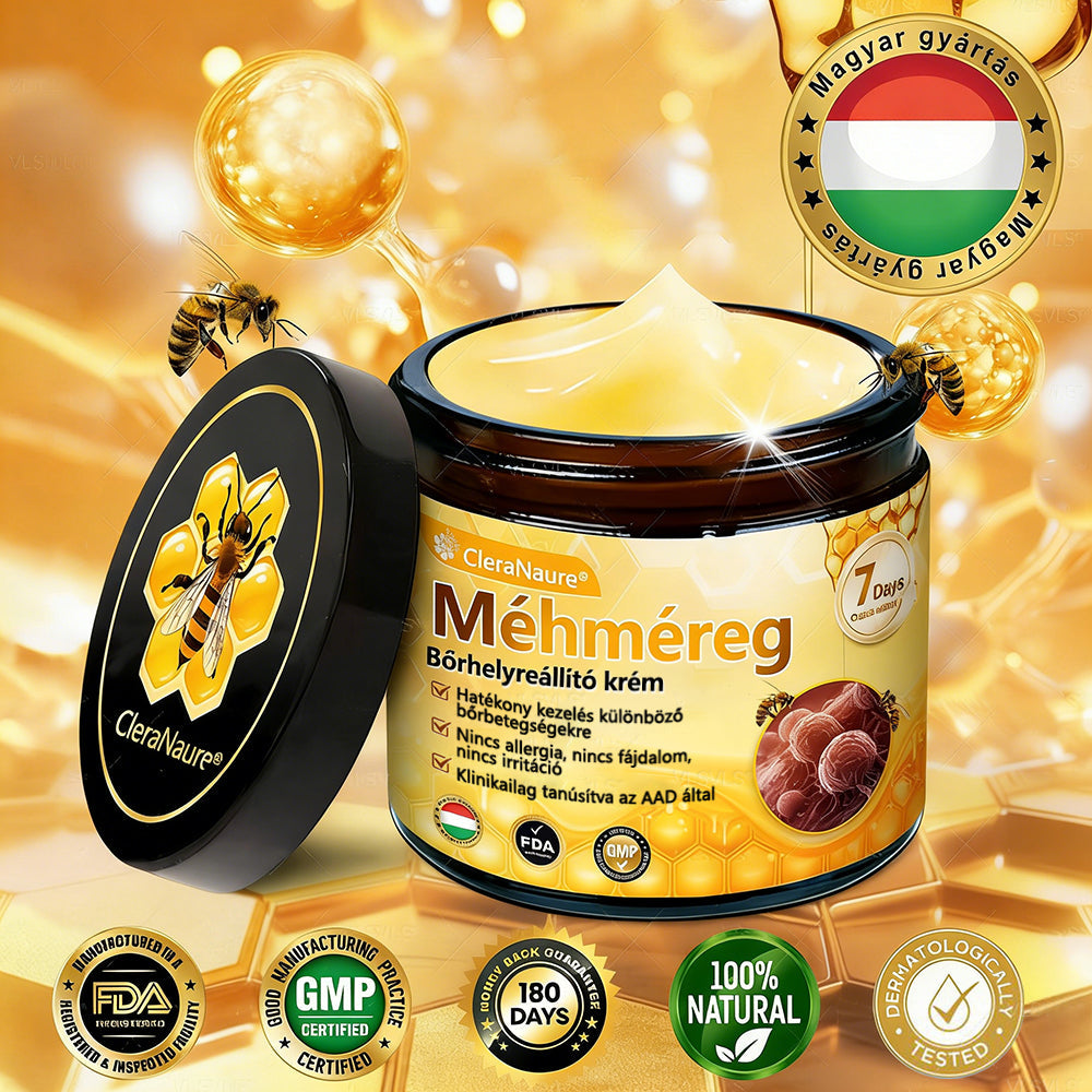 🍯🍯CleraNaure® Méhméreg Bőrregeneráló Krém🍯