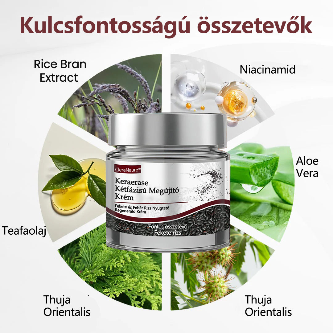 🧡Hivatalos áruház👨‍⚕️ CleraNaure® KeraErase - Kettős hatású bőrfiatalító krém 👨‍⚕️ (Kettős hatású fiatalítás – simítja a kiemelkedő dudorokat és lebontja a mélyen lerakódott keratint savak és irritáció nélkül)🌙