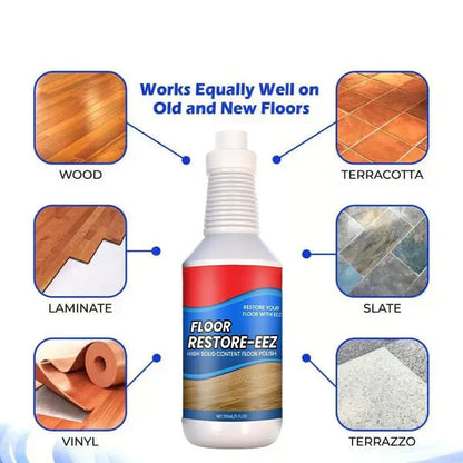 KUBOZN® Floor Restorer – Fast-drying, non-toxic shine. ✨