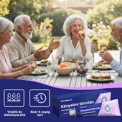 💎💎  KORLÁTOZOTT KÜLÖNLEGES AJÁNLAT 🔥 CleraNaure® Comfort Seal Pro Fogsor Ragasztó 🦷💜 FDA Tanúsítvánnyal🦷🦷