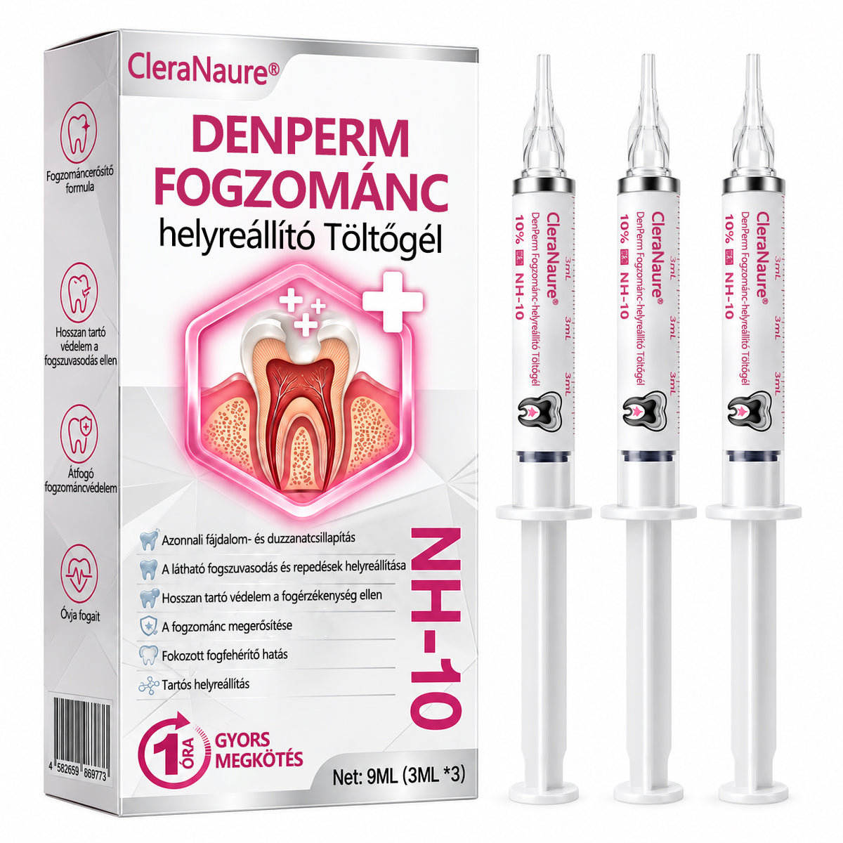 CleraNaure® DenPerm Fogzománc-helyreállító Töltőgél🧡