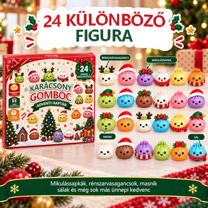 🎁CleraNaure® Eredeti Gombóc Adventi Naptár