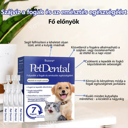 Buzora® Folyadék a fogak és emésztés egészségéért 🐱🐶(kutyáknak és macskáknak)