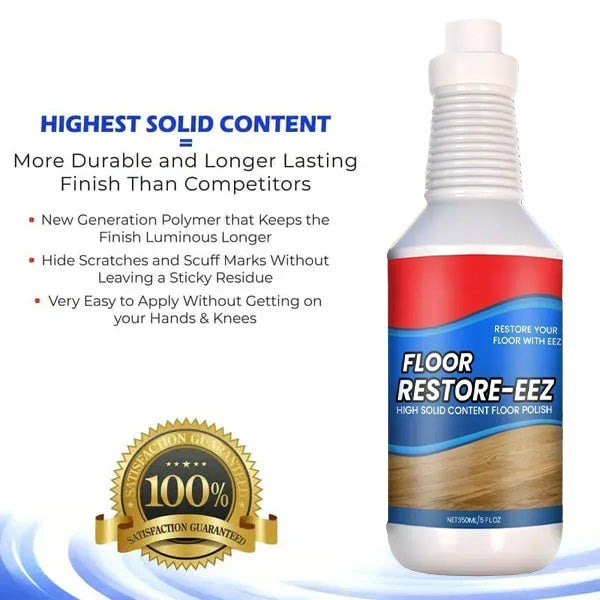 KUBOZN® Floor Restorer – Fast-drying, non-toxic shine. ✨