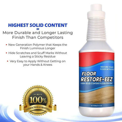 KUBOZN® Floor Restorer – Fast-drying, non-toxic shine. ✨