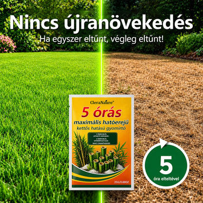🔥CleraNaure® 5 órás maximális hatóerejű, kettős hatású gyomirtó