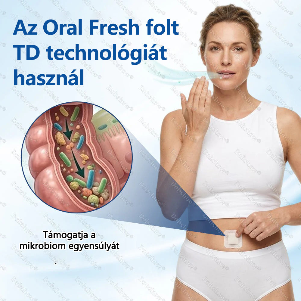 🔥🔥CleraNaure® HalitosisFix Bélpótló Tapasz 🎉Speciális, korlátozott idejű kedvezmény