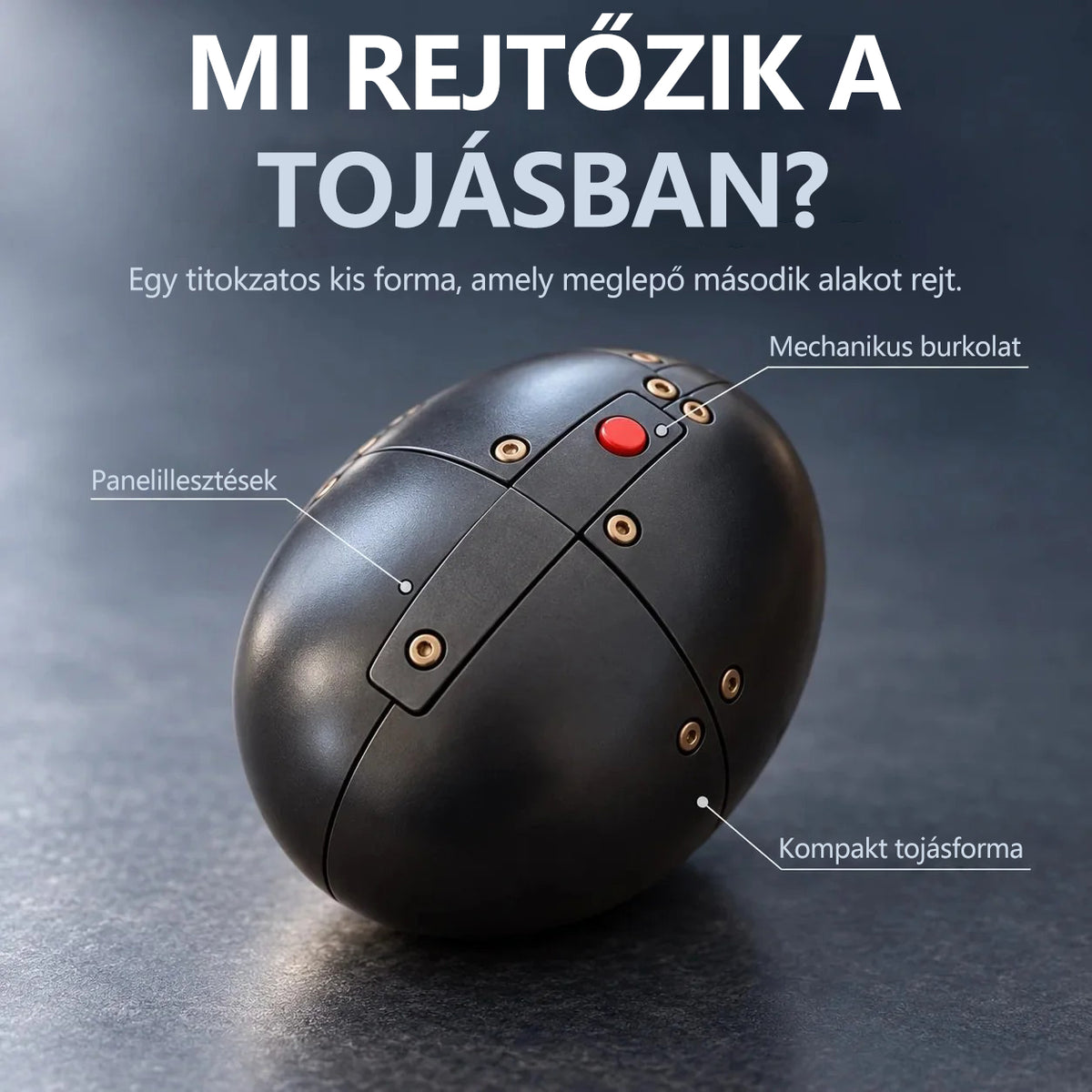 🔥 FORRÓ AKCIÓ – 50% KEDVEZMÉNY 🥚🐉 DragonMorph – Átalakuló mechanikus tojásból sárkánnyá játék 🐉
