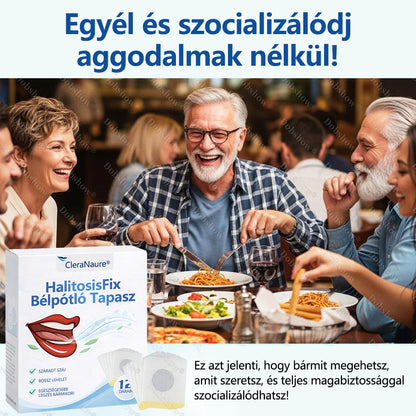 🔥🔥CleraNaure® HalitosisFix Bélpótló Tapasz 🎉Speciális, korlátozott idejű kedvezmény