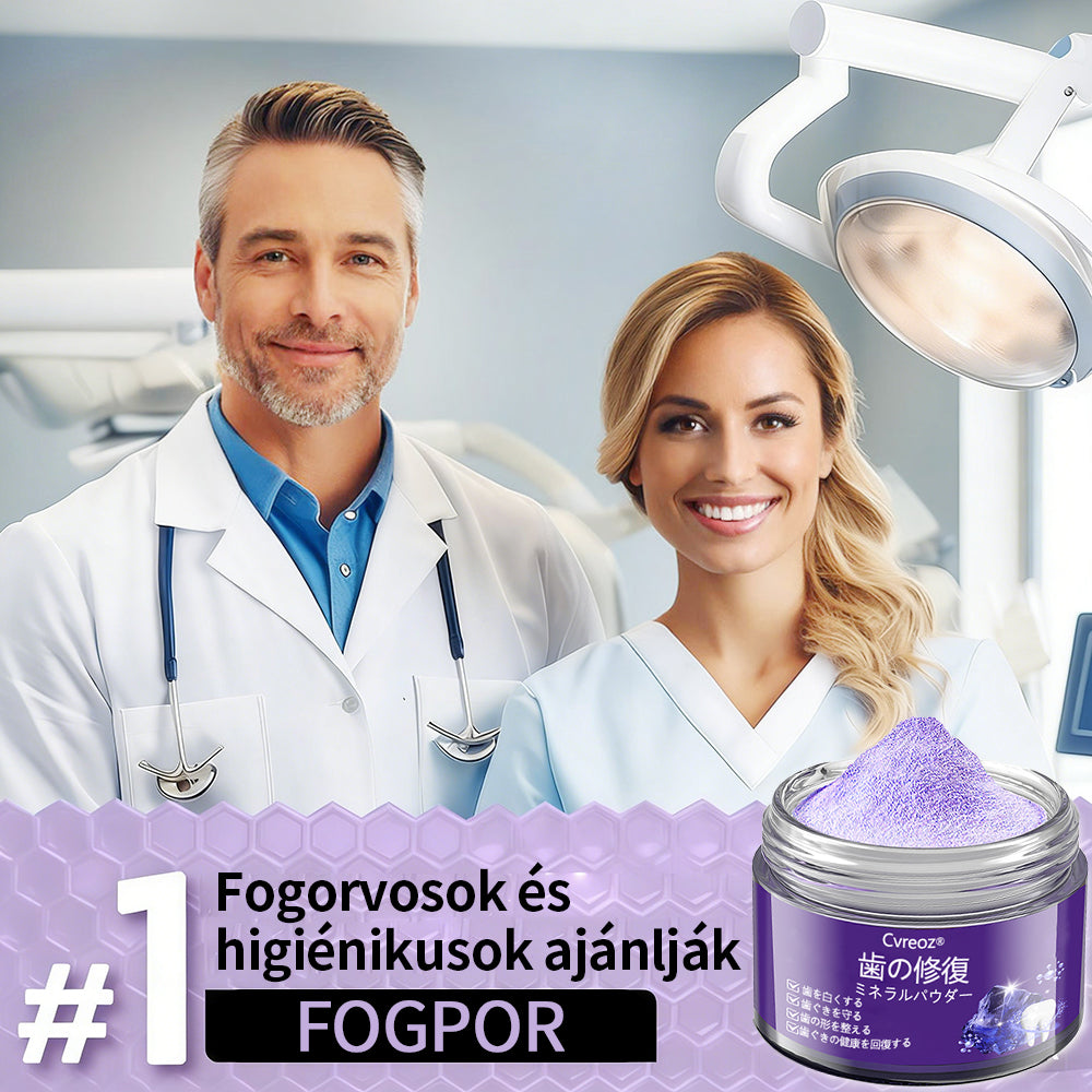 🦷🦷CleraNature® Fogak Helyreállító Ásványi Por🦷🦷