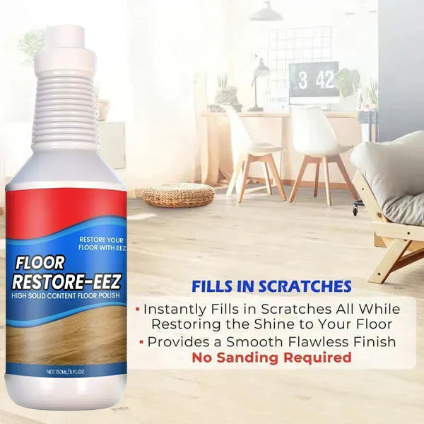 KUBOZN® Floor Restorer – Fast-drying, non-toxic shine. ✨