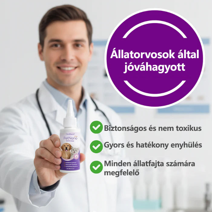 🐶CleraNaure® PetNano szemcseppek