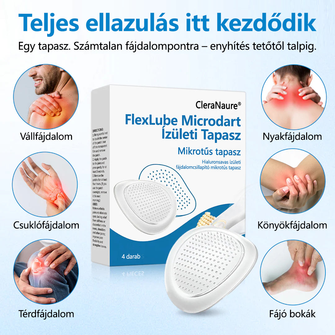 💧CleraNaure® FlexLube Microdart Ízületi Tapasz