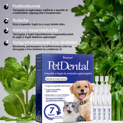 Buzora® Folyadék a fogak és emésztés egészségéért 🐱🐶(kutyáknak és macskáknak)