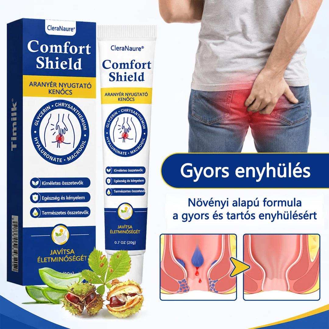 CleraNaure® ComfortShield Aranyér Nyugtató Kenőcs🔵🔵🔵🔵