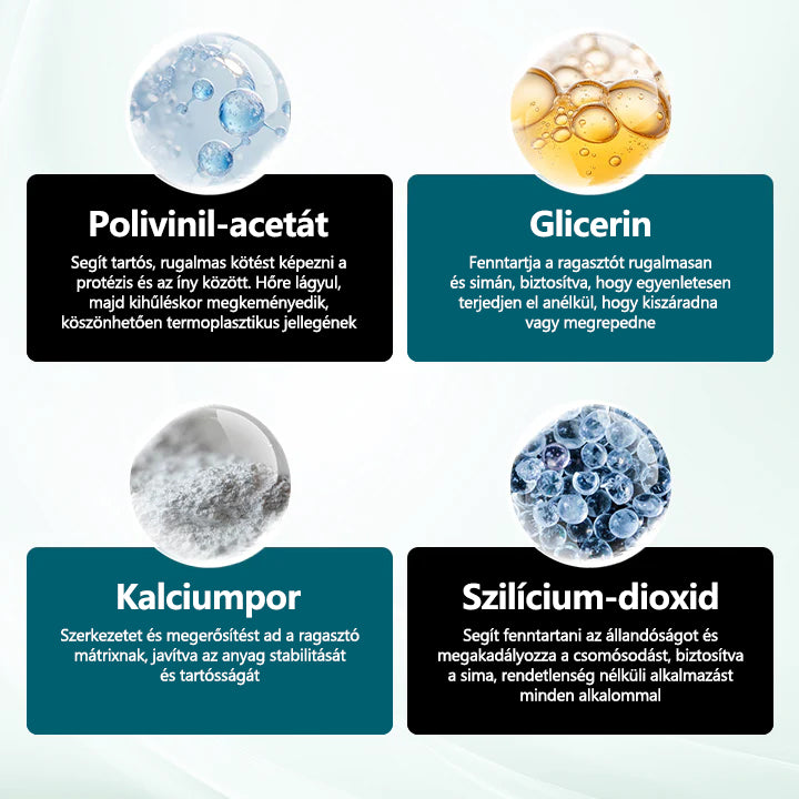 👩‍⚕️CleraNaure® TrueGrip 🔥 Egyél bármit újra 🏆 36 órás sziklaszilárd tartás