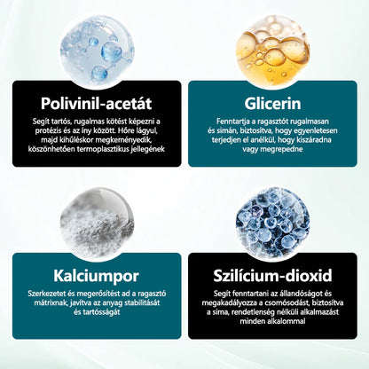 👩‍⚕️CleraNaure® TrueGrip 🔥 Egyél bármit újra 🏆 36 órás sziklaszilárd tartás