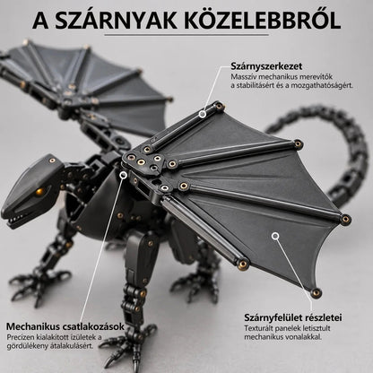 🔥 FORRÓ AKCIÓ – 50% KEDVEZMÉNY 🥚🐉 DragonMorph – Átalakuló mechanikus tojásból sárkánnyá játék 🐉
