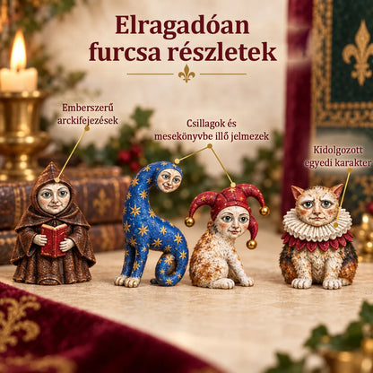 🐱🏰 2026-os adventi kalendárium – 24 nap mókásan ronda középkori macskákkal