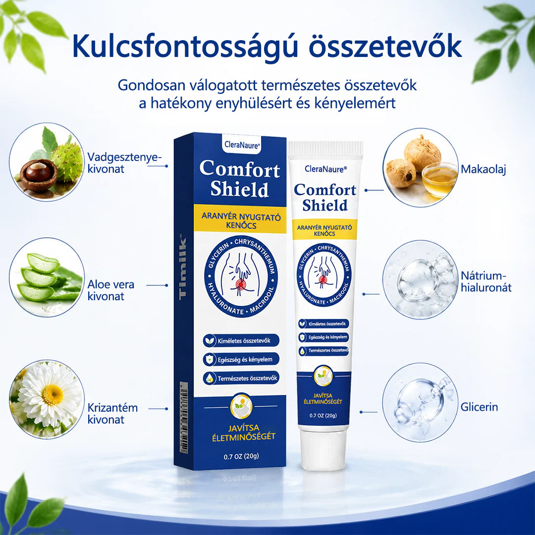 CleraNaure® ComfortShield Aranyér Nyugtató Kenőcs🔵🔵🔵🔵