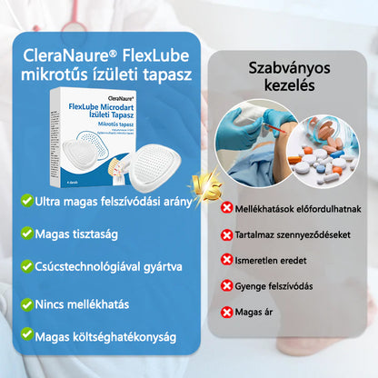 💧CleraNaure® FlexLube Microdart Ízületi Tapasz