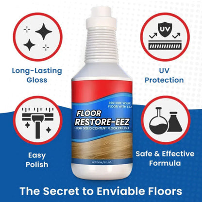 KUBOZN® Floor Restorer – Fast-drying, non-toxic shine. ✨