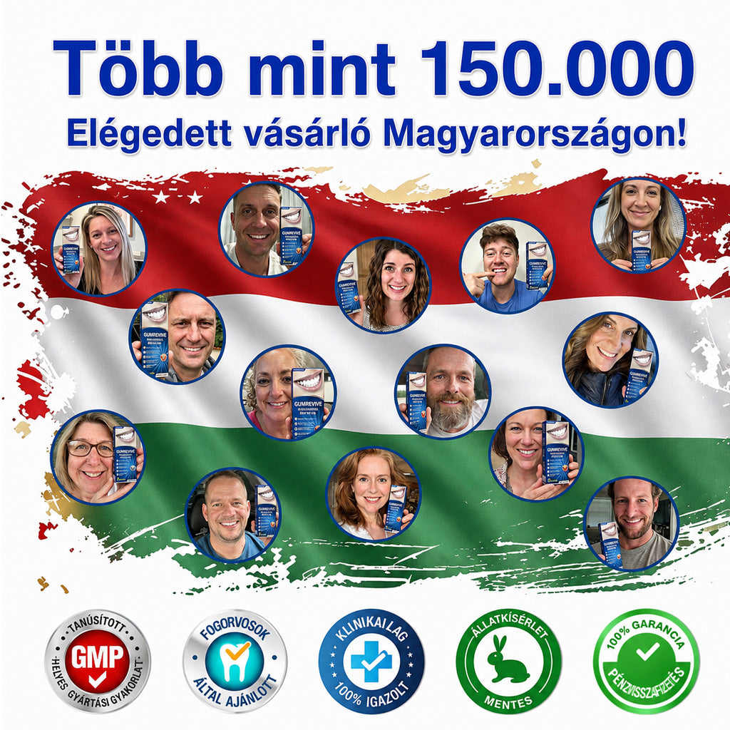 CleraNaure®💎 GumRevive – fejlett gél az íny és a fogágy ápolására🇭🇺👨‍⚕️✅🦷