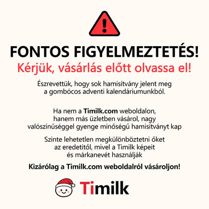 🎁CleraNaure® Eredeti Gombóc Adventi Naptár