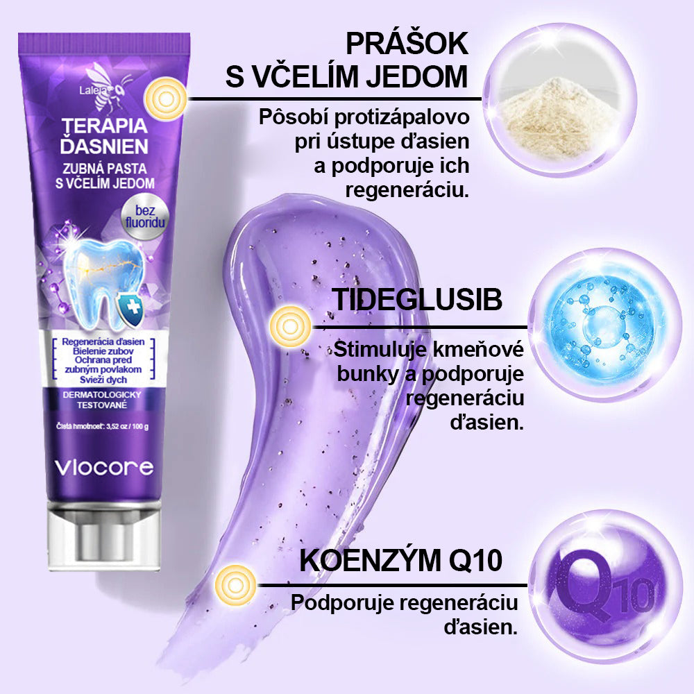 🔥Laleia® VioCore Zubná pasta s včelím jedom na ošetrenie zubov